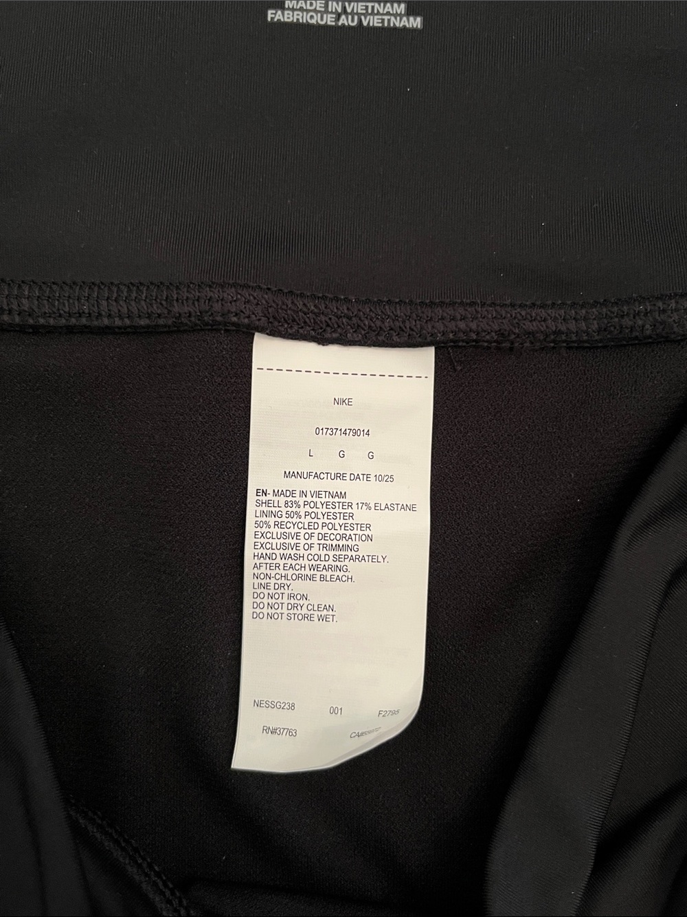 NWT Nike High-Waisted Swim Bottoms - Picture 6 of 8